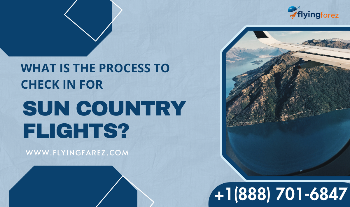 What is the process to check in for Sun Country flights? 